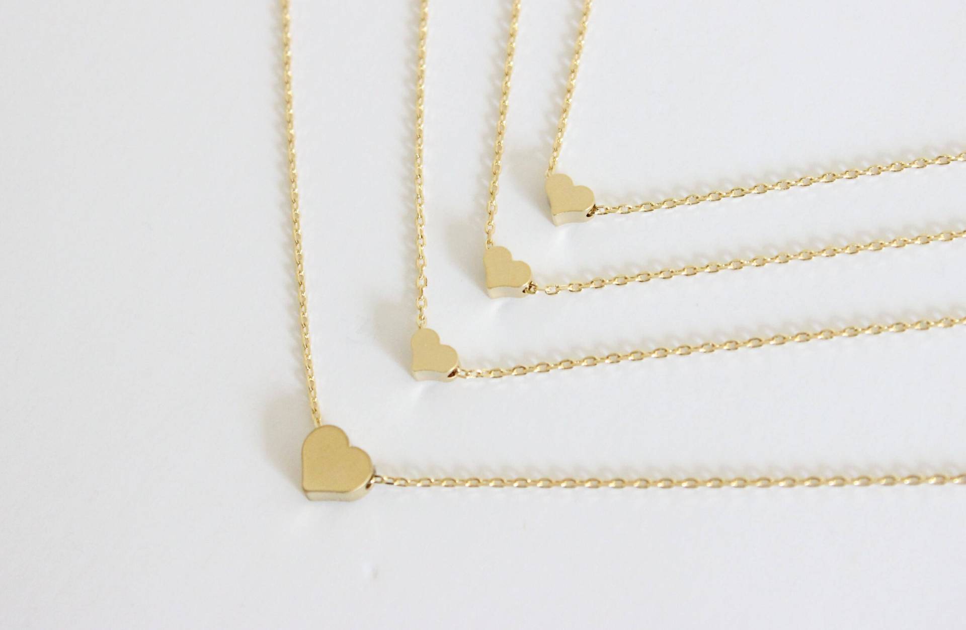 Mutter Tochter Halskette, Muttertagsgeschenk, Herz Zierliche Zarte Dünne Geschenk Für Neue Mutter von GreatJewelry4All