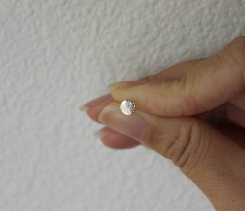 sterling Silber Runder Ohrstecker, Knopf Ohrring, Winziger Tragus Winzige Knorpel Kleine Bolzen, Ohrstecker von GreatJewelry4All