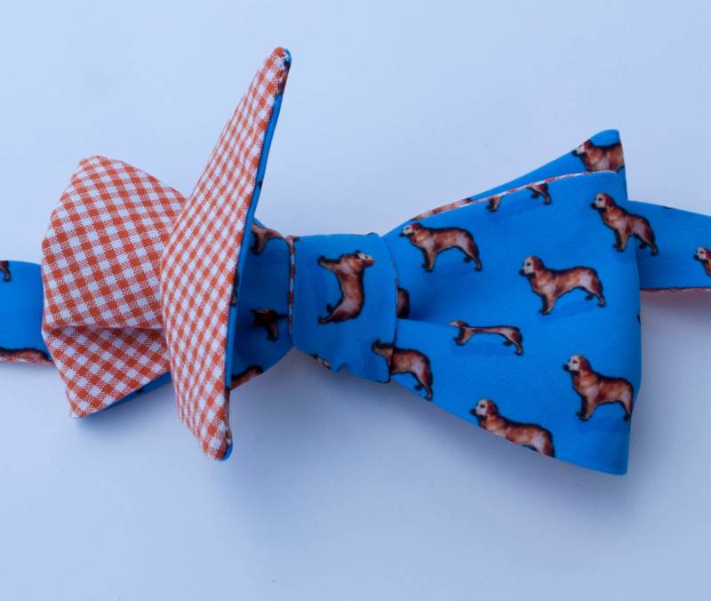 Golden Retriever Fliege - 2 Farben von GreatKnotsDesigns