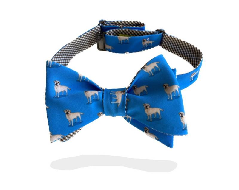 Labradorit-Light Labrador Hund Fliege von GreatKnotsDesigns