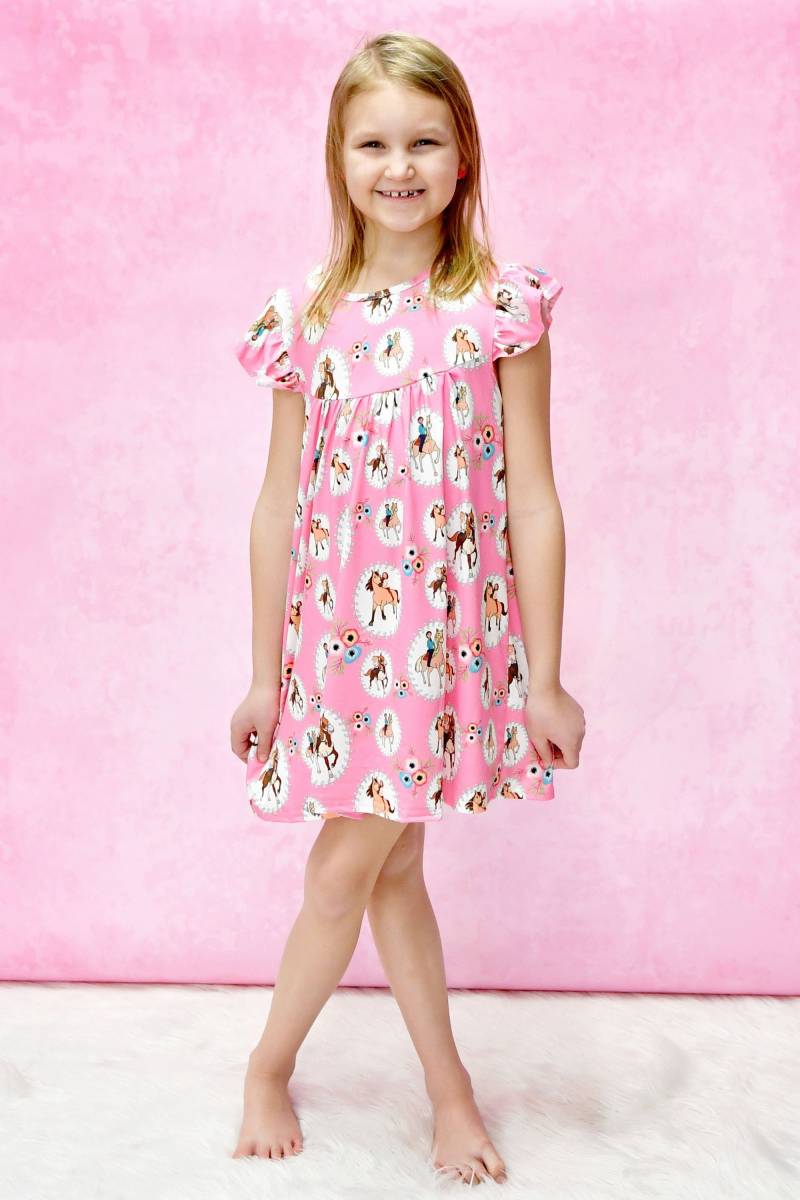 The Herd Milk Silk Flatterkleid von GreatLakesKids