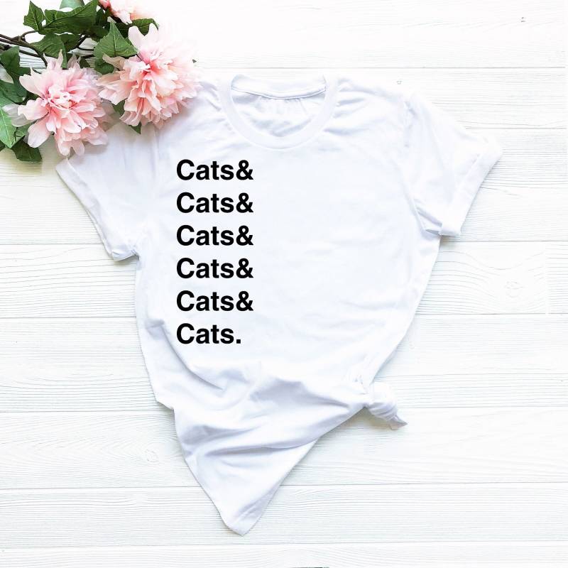 Katzen Namen Liste Shirt - Lustige Und Katze-Liebhaber-Shirt Katze Katze-Shirt Katzenliebhaber Geschenk von GreatShirtsCo