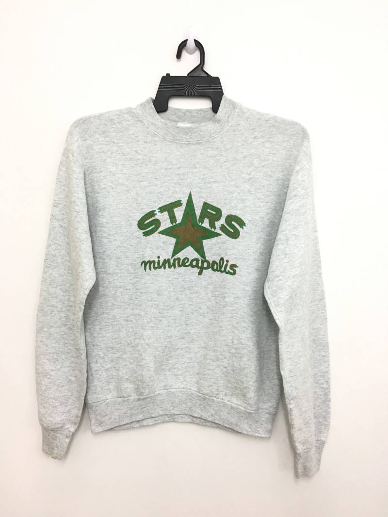 Selten Vintage 90Er Jahre Star Minneapolis Sweatshirt Pullover Mittlerer Größe Guter Zustand von GreatVtgApparels