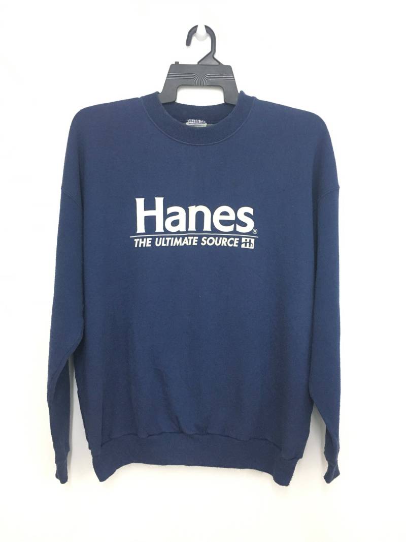 Selten Vintage Hanes Sweatshirt Pullover Activewear Made in Usa Große Größe von GreatVtgApparels