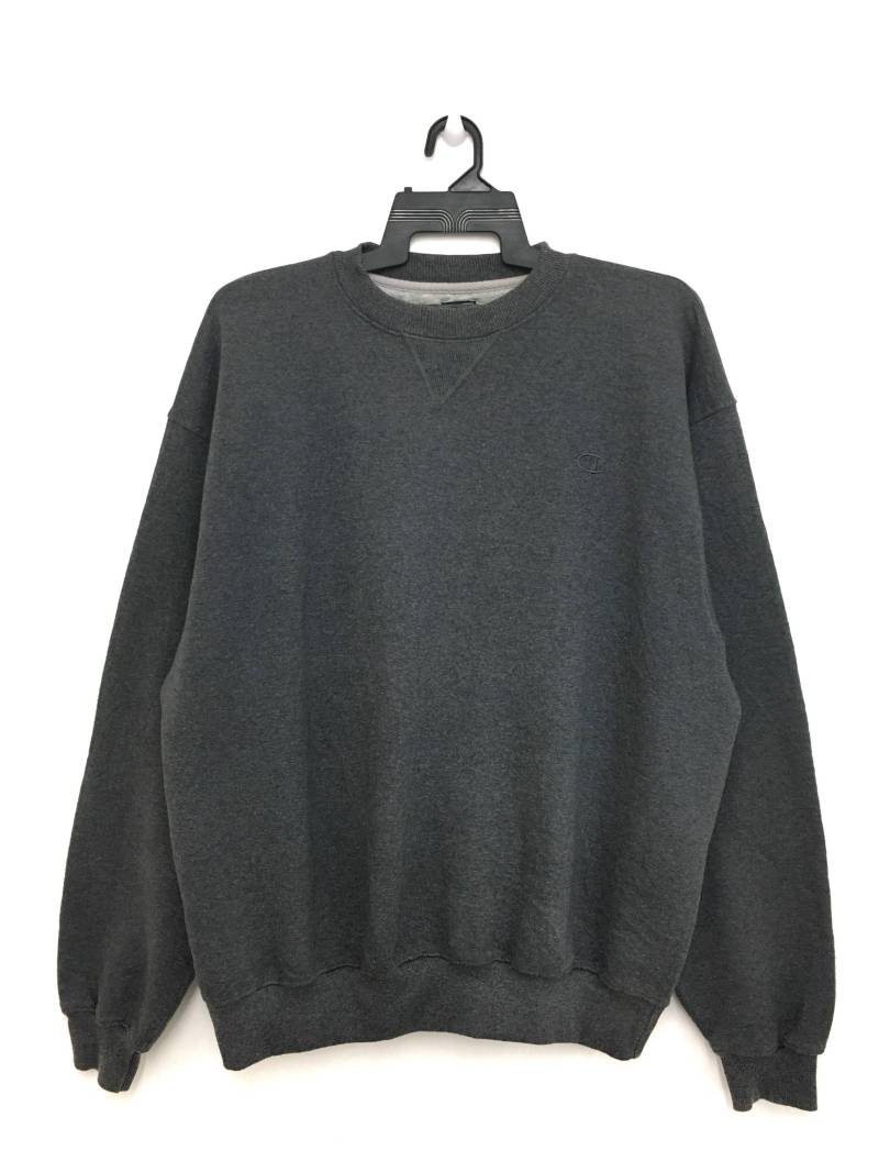 Seltene Champion Sweatshirt Crewneck Graue Farbe Größe Xl Made in Mexico von GreatVtgApparels