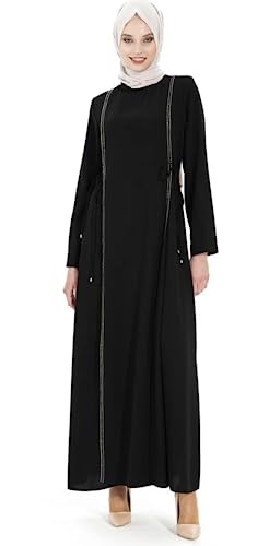 Greatfool Abaya Muslim Damen - gebetskleidung für Frauen - muslimische Kleider Damen - Hijab Kleid Abaya Jilbab - gebetskleid - islamische Kleidung Frauen (L) von Greatfool