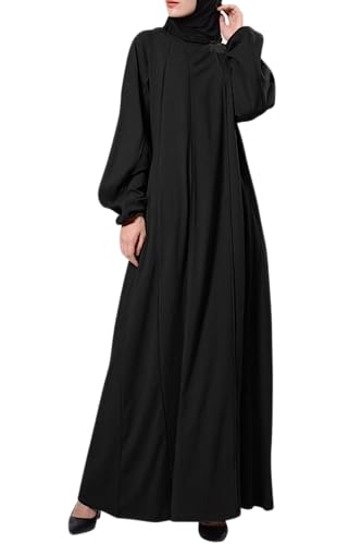 Greatfool Abaya Muslim Damen - gebetskleidung für Frauen - muslimische Kleider Damen - Hijab Kleid Abaya Jilbab - gebetskleid - islamische Kleidung Frauen - L von Greatfool