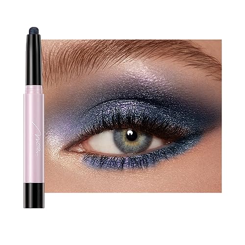 Eyeshadow Stick, Metallic Shimmer Cream Eyeshadow Pencil, Eye Brightener stick, Smoky Eye Shadow Pen, Waterproof Highlighter Makeup Stick for Girls Women Sparkling Eye Makeup (#10(Pearlescent)) von Greatlizard