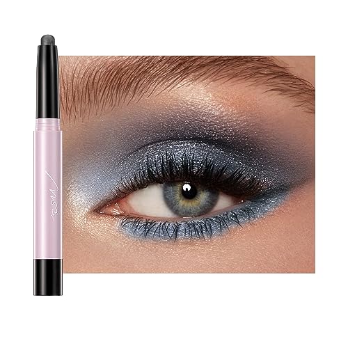 Eyeshadow Stick, Metallic Shimmer Cream Eyeshadow Pencil, Eye Brightener stick, Smoky Eye Shadow Pen, Waterproof Highlighter Makeup Stick for Girls Women Sparkling Eye Makeup (#6(Pearlescent)) von Greatlizard