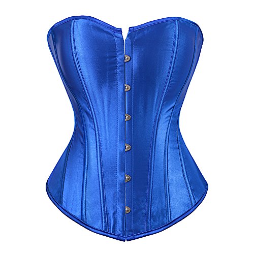 Grebrafan Damen Corsage Formende Korsagen & Bustiers (EUR(50-52) 7XL, Blau) von Grebrafan