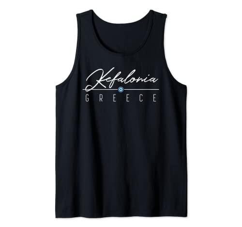 Kefalonia Griechenland Shirt für Damen, Herren, Mädchen und Jungen Tank Top Kefalonia Griechenland Shirt für Damen, Herren, Mädchen und Jungen Tank Top von Greece Souvenirs & Gifts by DV8sTees