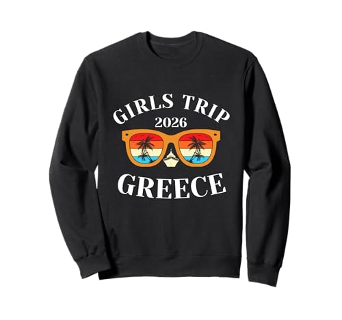 Girls Trip 2026 Griechenland Kreuzfahrt Urlaub Reisen Sweatshirt von Greece Spring Break Attire T-Shirts