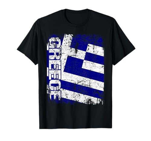 GRIECHENLAND Flagge Damen Herren Kinder GRIECHENLAND T-Shirt von Greece Family Shop