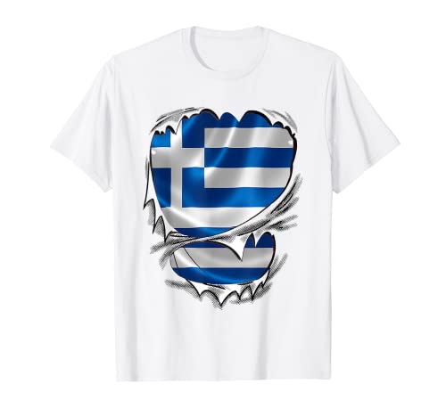Griechenland Flagge T-Shirt, griechisches T-Shirt, Griechenland Flagge für Damen T-Shirt von Greece tshirt, Greece for kids, Greek flag for men
