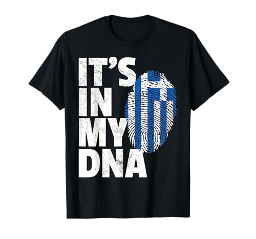 Greece Flag T-Shirt DNA Greek Men Women Kids Mom Dad Gift T-Shirt Greece Flag T-Shirt DNA Greek Men Women Kids Mom Dad Gift T-Shirt von Greek Flag T Shirt Gifts