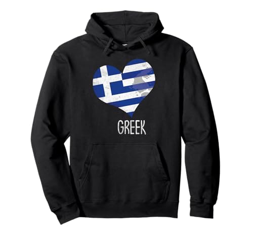 Patriotische griechische Vintage Griechenland Flagge Herren Kinder Pullover Hoodie Patriotische griechische Vintage Griechenland Flagge Herren Kinder Pullover Hoodie von Greek Greece Flag Designs