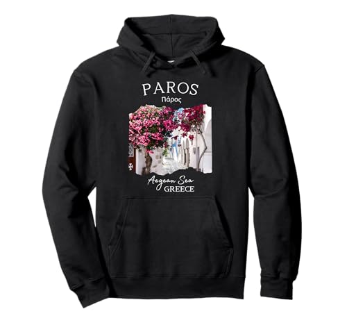 Griechische Insel Paros Griechenland Griechisch Urlaub Souvenir Damen Herren Pullover Hoodie Griechische Insel Paros Griechenland Griechisch Urlaub Souvenir Damen Herren Pullover Hoodie von Greek Island Vacation Outfits Matching Family