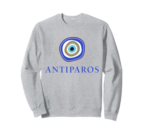Antiparos griechischer böser Blick Kinder Männer Frauen Geschenk Sweatshirt Antiparos griechischer böser Blick Kinder Männer Frauen Geschenk Sweatshirt von Greek Mati Evil Eye Products