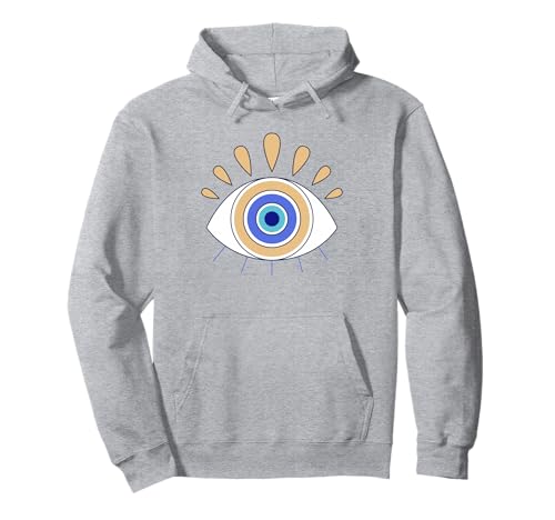 Gold Lash griechischer böser Blick Kinder Männer Frauen Geschenk Pullover Hoodie von Greek Mati Evil Eye Products