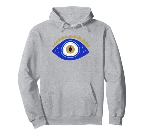 Gold griechischer böser Blick Kinder Männer Frauen Geschenk Pullover Hoodie Gold griechischer böser Blick Kinder Männer Frauen Geschenk Pullover Hoodie von Greek Mati Evil Eye Products