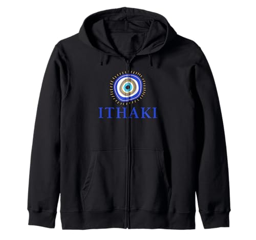 Ithaki griechischer böser Blick Kinder Männer Frauen Geschenk Kapuzenjacke von Greek Mati Evil Eye Products