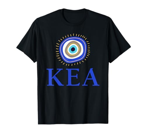 Kea griechischer böser Blick Kinder Männer Frauen Geschenk T-Shirt Kea griechischer böser Blick Kinder Männer Frauen Geschenk T-Shirt von Greek Mati Evil Eye Products