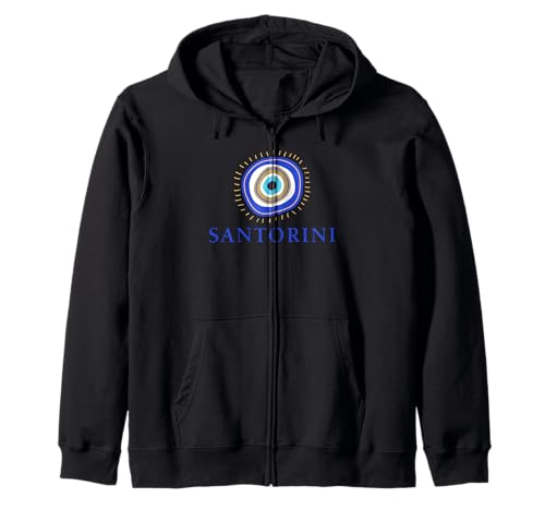 Santorini griechischer böser Blick Kinder Männer Frauen Geschenk Kapuzenjacke Santorini griechischer böser Blick Kinder Männer Frauen Geschenk Kapuzenjacke von Greek Mati Evil Eye Products