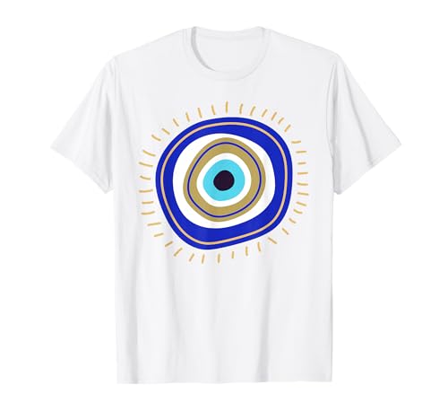 Schönes griechisches böses Blick, Geschenk für Kinder, Männer, Frauen T-Shirt Schönes griechisches böses Blick, Geschenk für Kinder, Männer, Frauen T-Shirt von Greek Mati Evil Eye Products