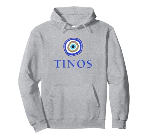 Tinos griechischer böser Blick Kinder Männer Frauen Geschenk Pullover Hoodie von Greek Mati Evil Eye Products
