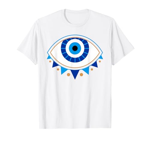 Tränen griechischer böser Blick Kinder Männer Frauen Geschenk T-Shirt Tränen griechischer böser Blick Kinder Männer Frauen Geschenk T-Shirt von Greek Mati Evil Eye Products