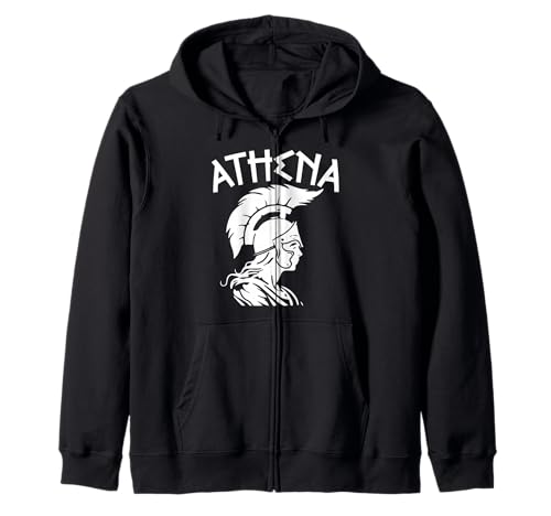 Griechische Mythologie Pallas Athena geeignet für Männer und Frauen. Kapuzenjacke von Greek Mythology Athena Products