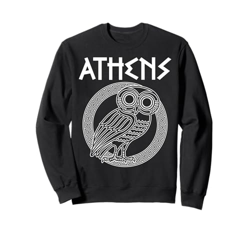 Griechische Mythologie, Athenische Eule, geeignet für Männer und Frauen. Sweatshirt Griechische Mythologie, Athenische Eule, geeignet für Männer und Frauen. Sweatshirt von Greek Mythology Athenian Owl Products