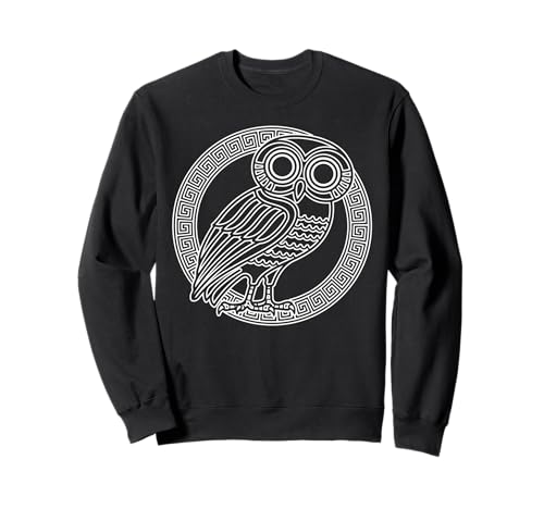 Griechische Mythologie, Athenische Eule, geeignet für Männer und Frauen. Sweatshirt Griechische Mythologie, Athenische Eule, geeignet für Männer und Frauen. Sweatshirt von Greek Mythology Athens Products