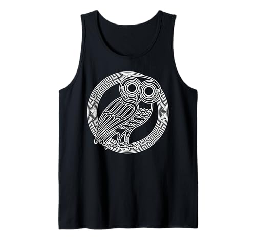Griechische Mythologie, Athenische Eule, geeignet für Männer und Frauen. Tank Top Griechische Mythologie, Athenische Eule, geeignet für Männer und Frauen. Tank Top von Greek Mythology Athens Products