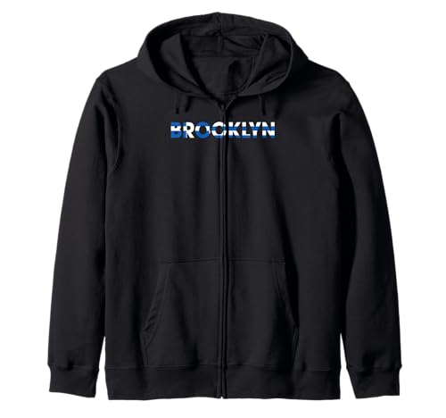 Brooklyn griechische Flagge, geeignet für Männer und Frauen. Kapuzenjacke Brooklyn griechische Flagge, geeignet für Männer und Frauen. Kapuzenjacke von Greek Pride Brooklyn Products