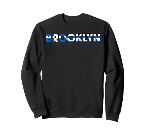 Brooklyn griechische Flagge, geeignet für Männer und Frauen. Sweatshirt Brooklyn griechische Flagge, geeignet für Männer und Frauen. Sweatshirt von Greek Pride Brooklyn Products
