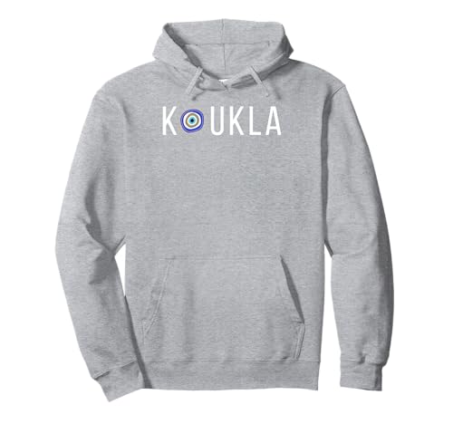 Koukla Puppe Griechischer Stolz Mati Evil Eye Kinder Männer Frauen Geschenk Pullover Hoodie von Greek Pride Products