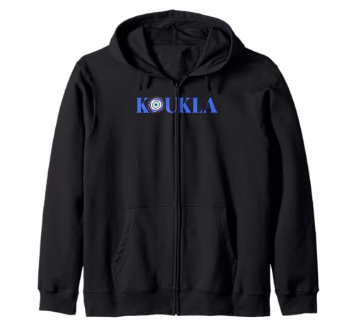 Koukla Puppe Griechischer Stolz Mati Kinder Männer Frauen Geschenk Kapuzenjacke Koukla Puppe Griechischer Stolz Mati Kinder Männer Frauen Geschenk Kapuzenjacke von Greek Pride Products