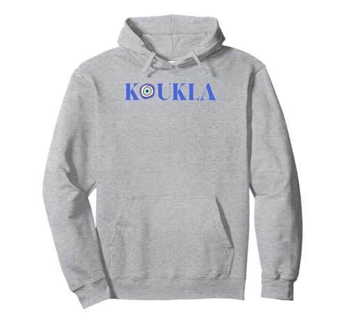 Koukla Puppe Griechischer Stolz Mati Kinder Männer Frauen Geschenk Pullover Hoodie von Greek Pride Products