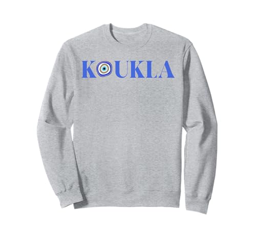 Koukla Puppe Griechischer Stolz Mati Kinder Männer Frauen Geschenk Sweatshirt von Greek Pride Products