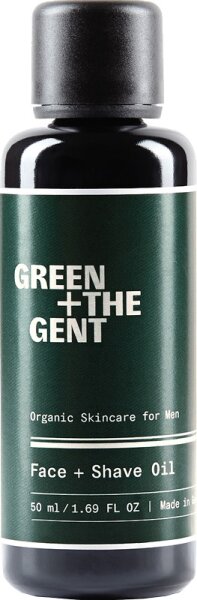 Green + The Gent Face + Shave Oil 50 ml von Green + The Gent