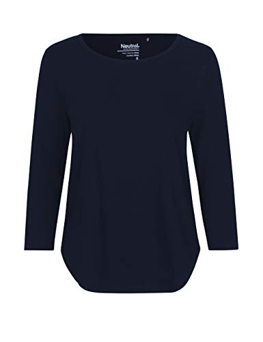 Green Cat- Damen Dreiviertelarm T-Shirt, 100% Bio-Baumwolle. Fairtrade, Oeko-Tex und Ecolabel Zertifiziert, Textilfarbe: Navy, Gr.: M Green Cat- Damen Dreiviertelarm T-Shirt, 100% Bio-Baumwolle. Fairtrade, Oeko-Tex und Ecolabel Zertifiziert, Textilfarbe: Navy, Gr.: M von Green Cat
