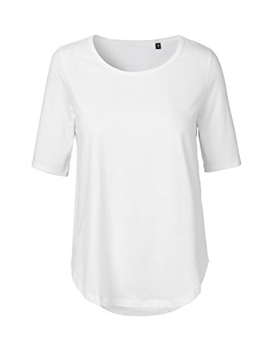 Green Cat Damen Halbarm T-Shirt, 100% Bio-Baumwolle. Fairtrade, Oeko-Tex und Ecolabel Zertifiziert, Textilfarbe: Weiss, Gr.: L Green Cat Damen Halbarm T-Shirt, 100% Bio-Baumwolle. Fairtrade, Oeko-Tex und Ecolabel Zertifiziert, Textilfarbe: Weiss, Gr.: L von Green Cat