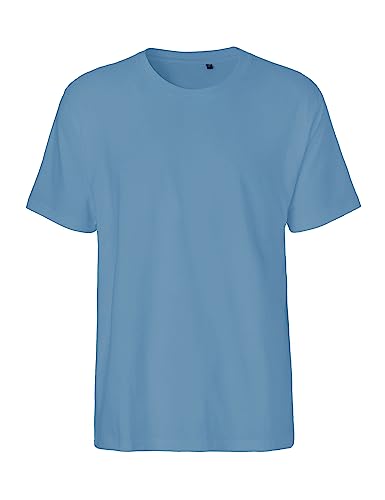Green Cat Herren T-Shirt, 100% Bio-Baumwolle. Fairtrade, Oeko-Tex und Ecolabel Zertifiziert, Textilfarbe: Indigo, Gr.: 3XL von Green Cat