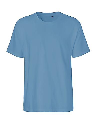 Green Cat Herren T-Shirt, 100% Bio-Baumwolle. Fairtrade, Oeko-Tex und Ecolabel Zertifiziert, Textilfarbe: Indigo, Gr.: M von Green Cat