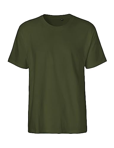 Green Cat Herren T-Shirt, 100% Bio-Baumwolle. Fairtrade, Oeko-Tex und Ecolabel Zertifiziert, Textilfarbe: Oliv, Gr.: 3XL von Green Cat