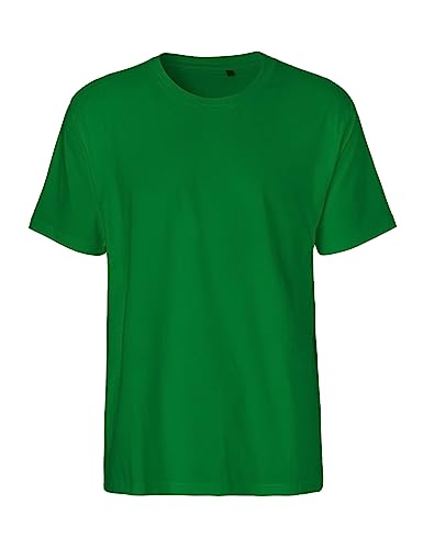 Green Cat Herren T-Shirt, 100% Bio-Baumwolle. Fairtrade, Oeko-Tex und Ecolabel Zertifiziert, Textilfarbe: grün, Gr.: L von Green Cat