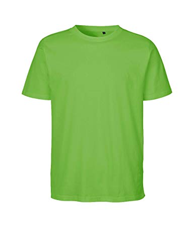 Green Cat Regular T-Shirt, 100% Bio-Baumwolle. Fairtrade, Oeko-Tex und Ecolabel Zertifiziert, Textilfarbe: Limette, Gr.: M von Green Cat