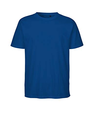 Green Cat Regular T-Shirt, 100% Bio-Baumwolle. Fairtrade, Oeko-Tex und Ecolabel Zertifiziert, Textilfarbe: blau, Gr.: M von Green Cat