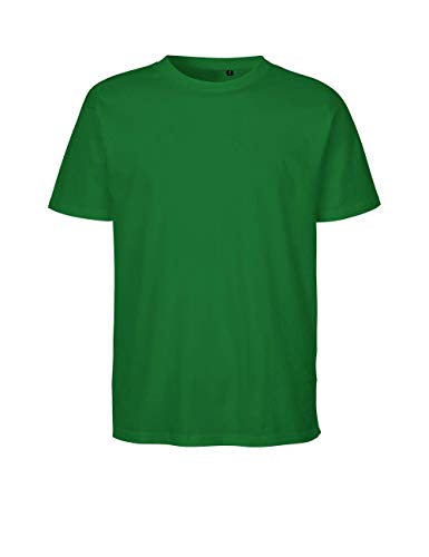 Green Cat Regular T-Shirt, 100% Bio-Baumwolle. Fairtrade, Oeko-Tex und Ecolabel Zertifiziert, Textilfarbe: grün, Gr.: L von Imaczi